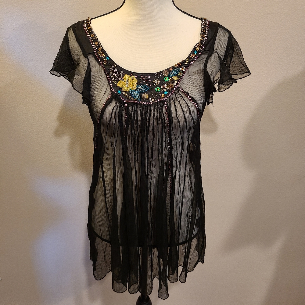 Sheer top/dress